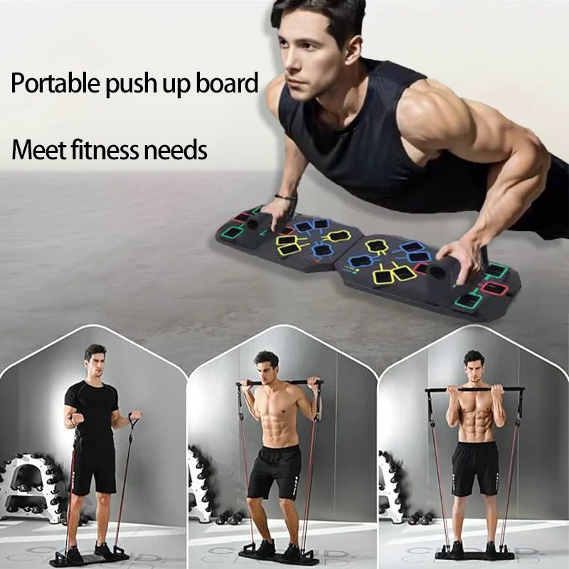 Multifunctional Folding Push Up Board