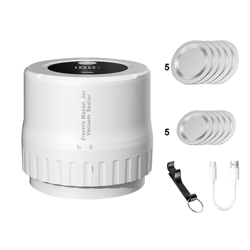 Electric Mason Jar Vacuum Sealer