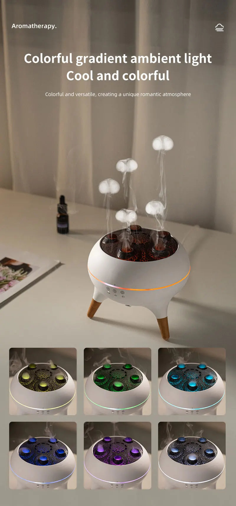 Jellyfish Essential Oil Humidifier