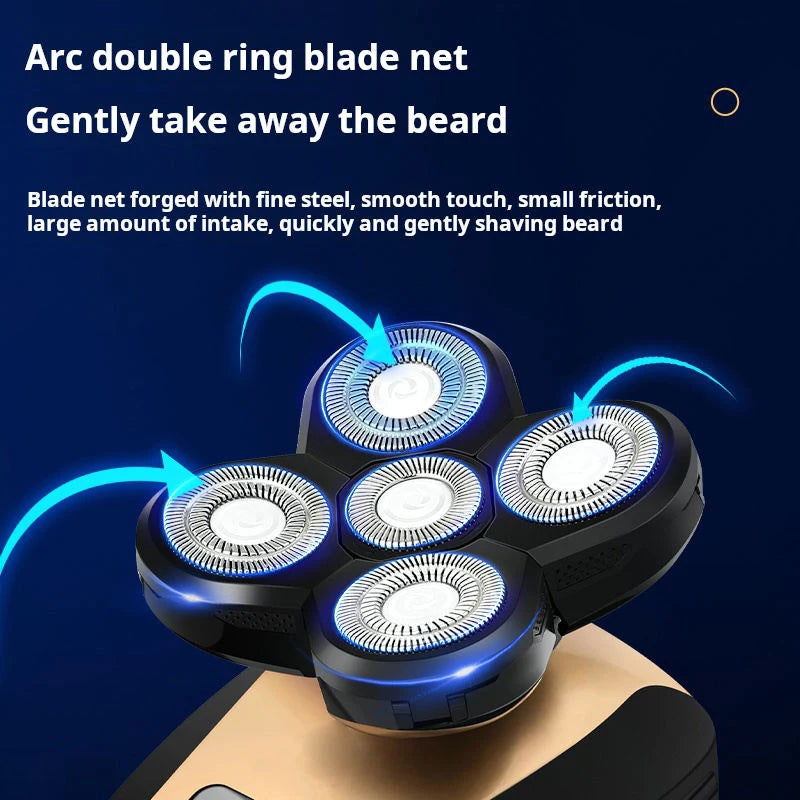 5 In 1 Electric Head Shaver