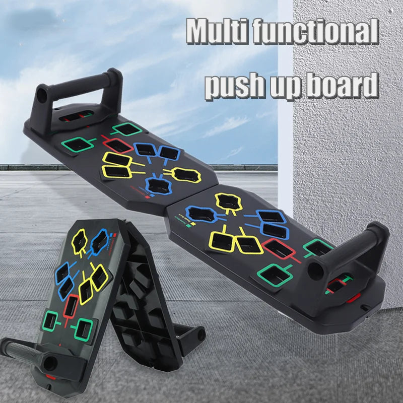 Multifunctional Folding Push Up Board