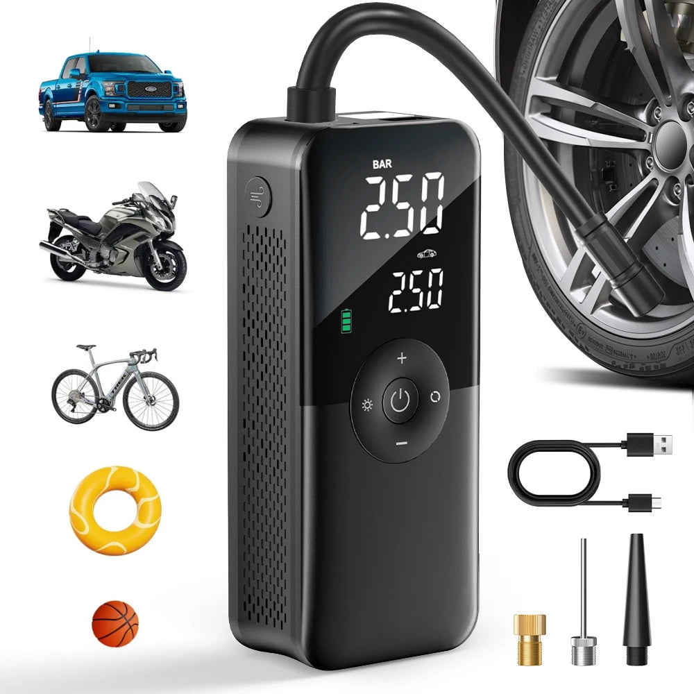 Electric Portable Tire Inflator