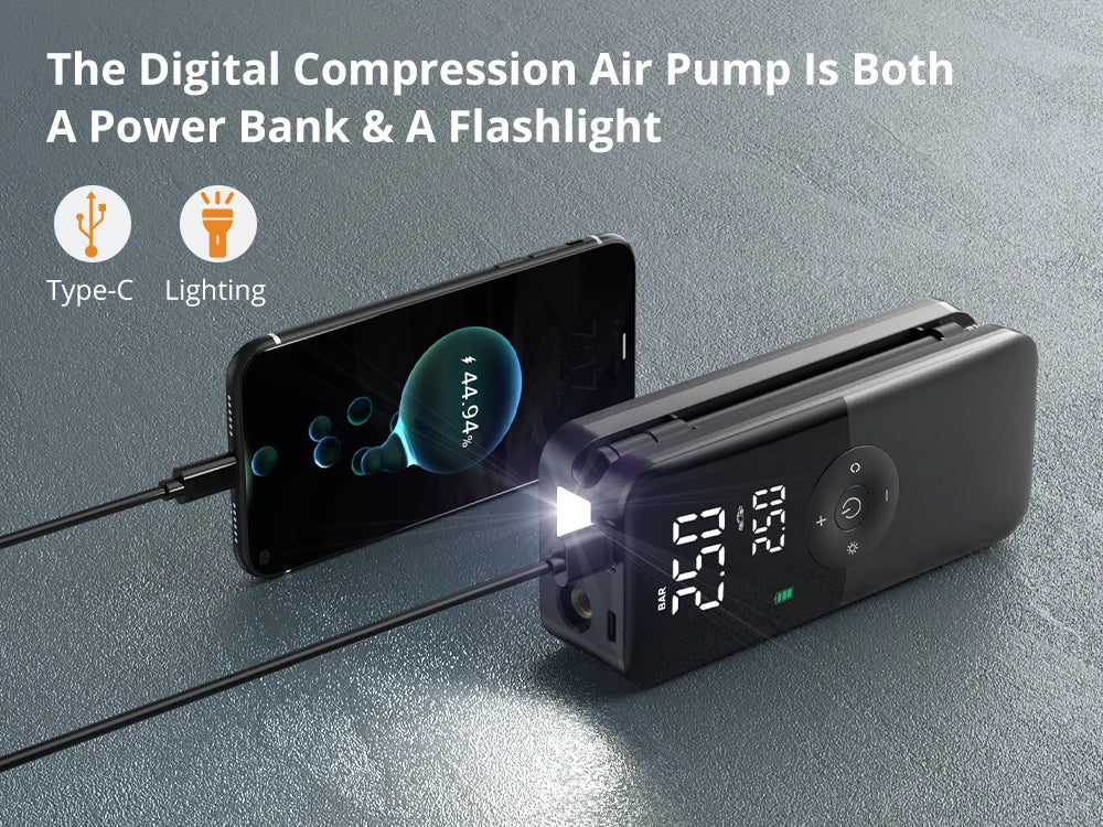 Electric Portable Tire Inflator