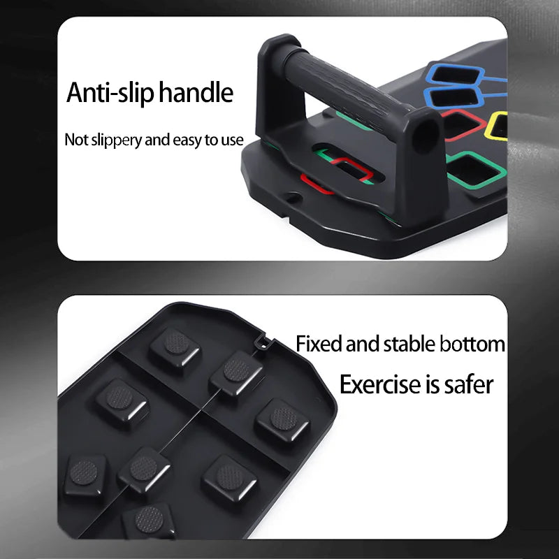 Multifunctional Folding Push Up Board